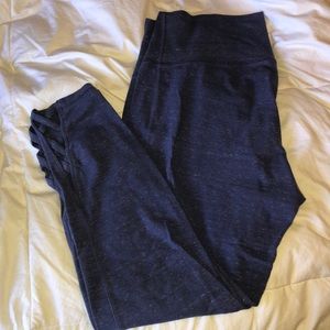 Heather Blue workout/yoga pants
